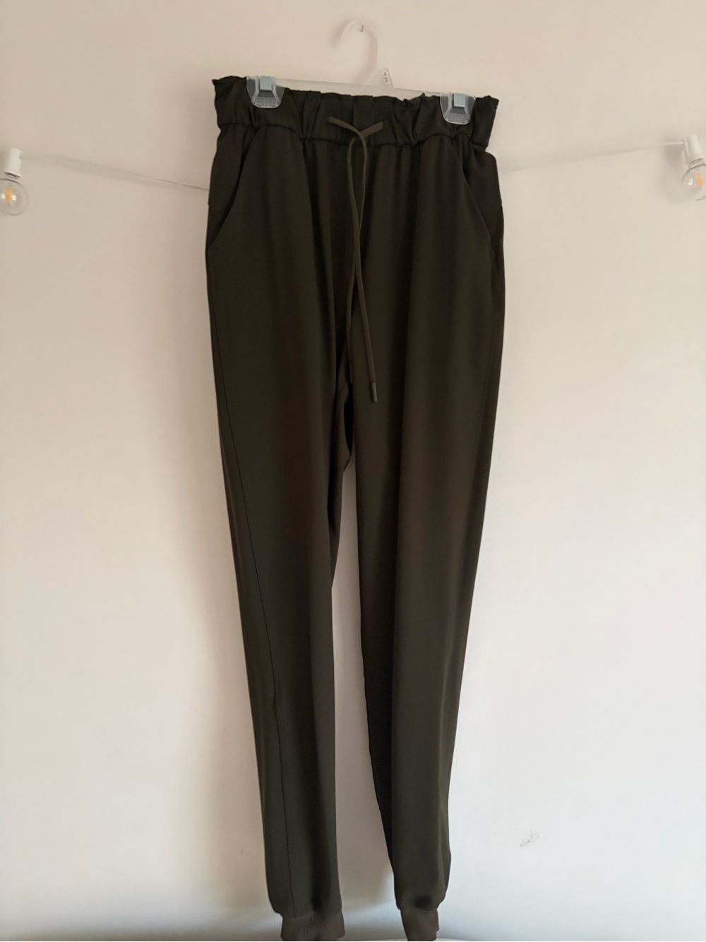 Olive Green Lululemon Joggers